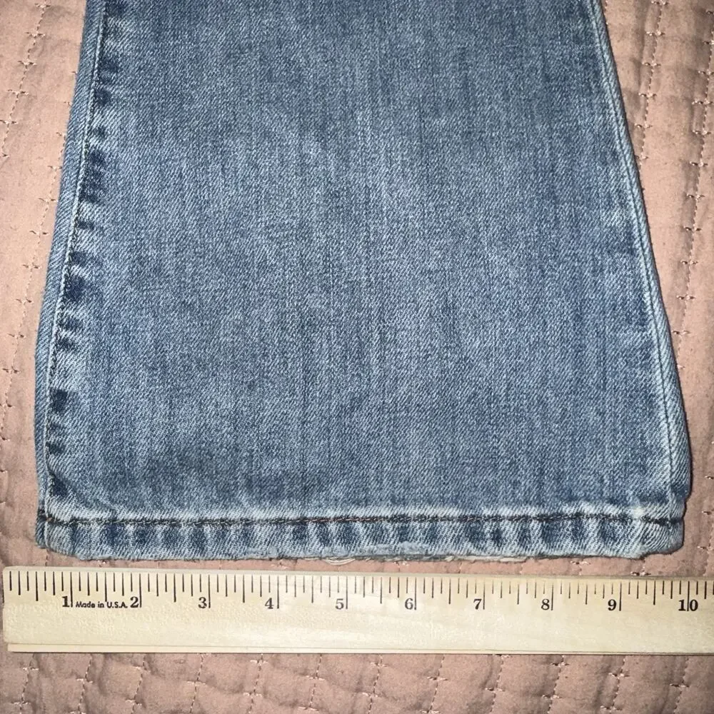 *Abercrombie & Fitch Y2K Jean & Top 2 Pc Bundle* Sz 6 32x30 & M Tank EUC Curated - Picture 8 of 16